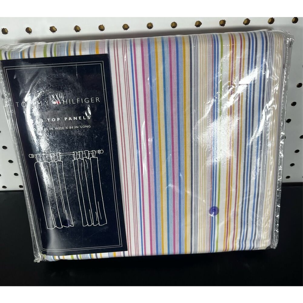 Tommy Hilfiger Multicolor Striped Tab Top Panels